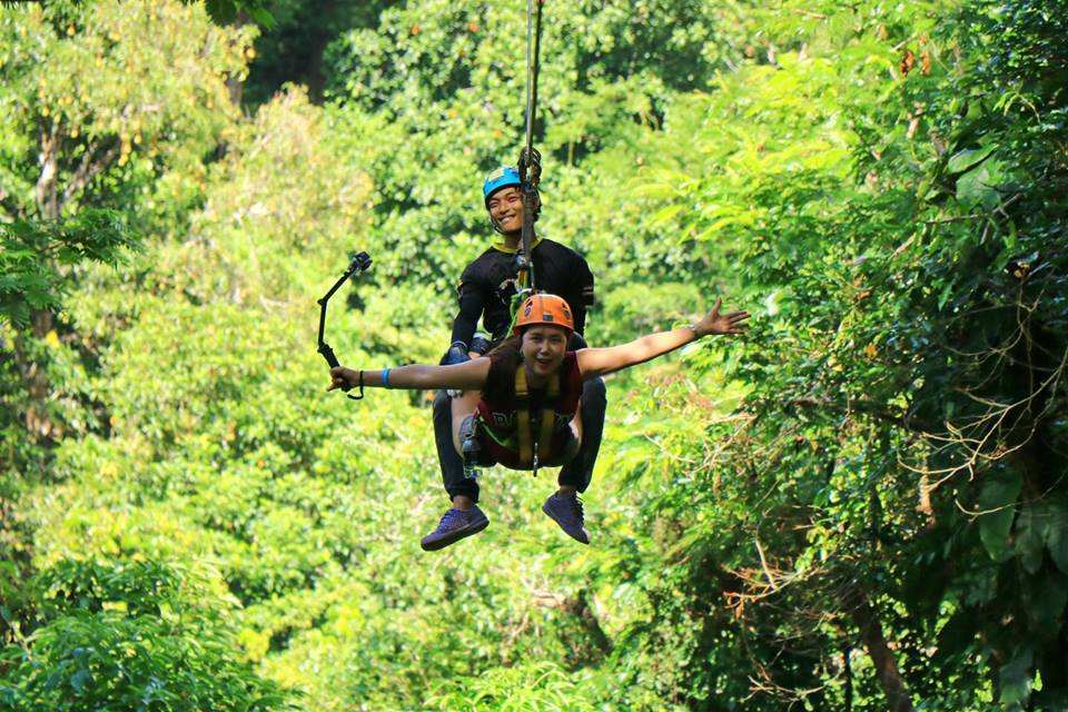 Zip Line AT Flying Hanuman